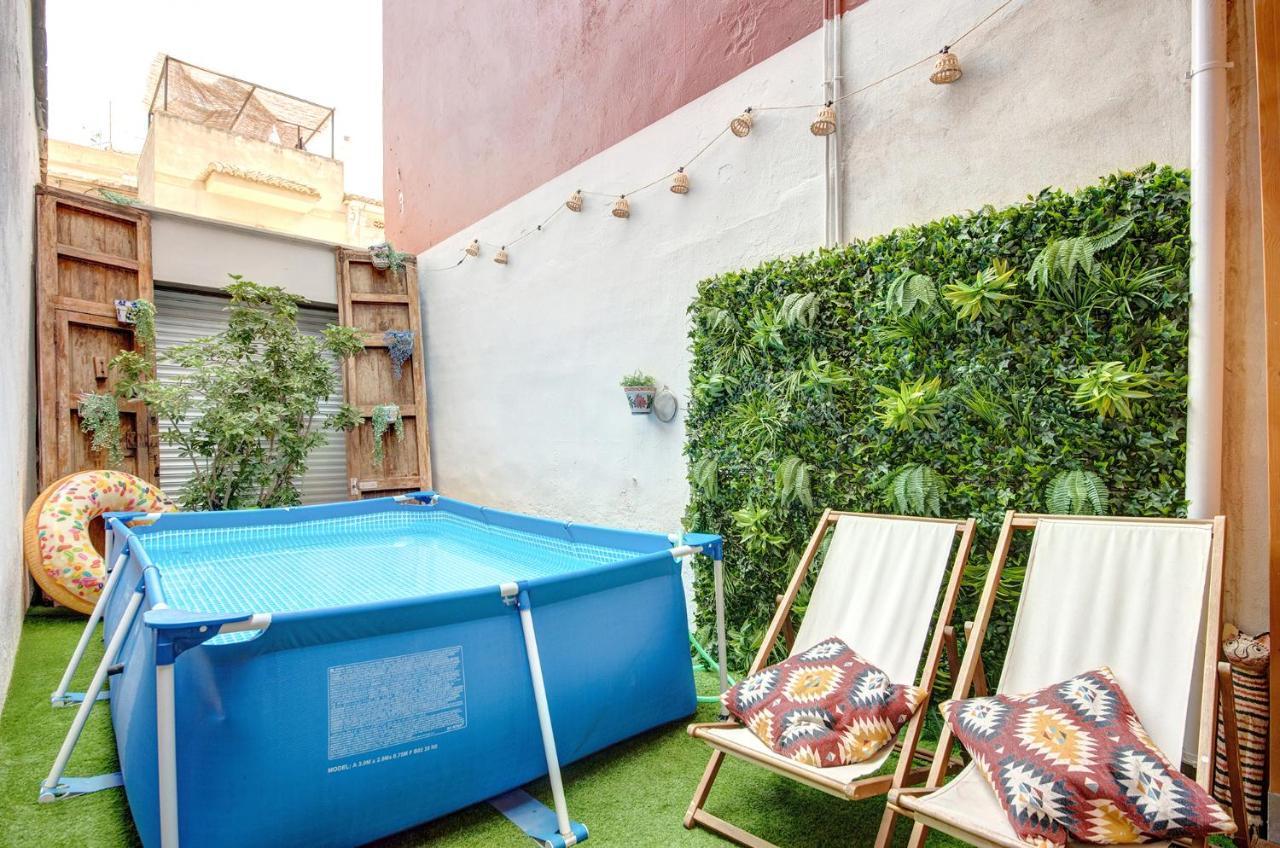 Apartment With Pool By The Beach Valencia Exterior foto